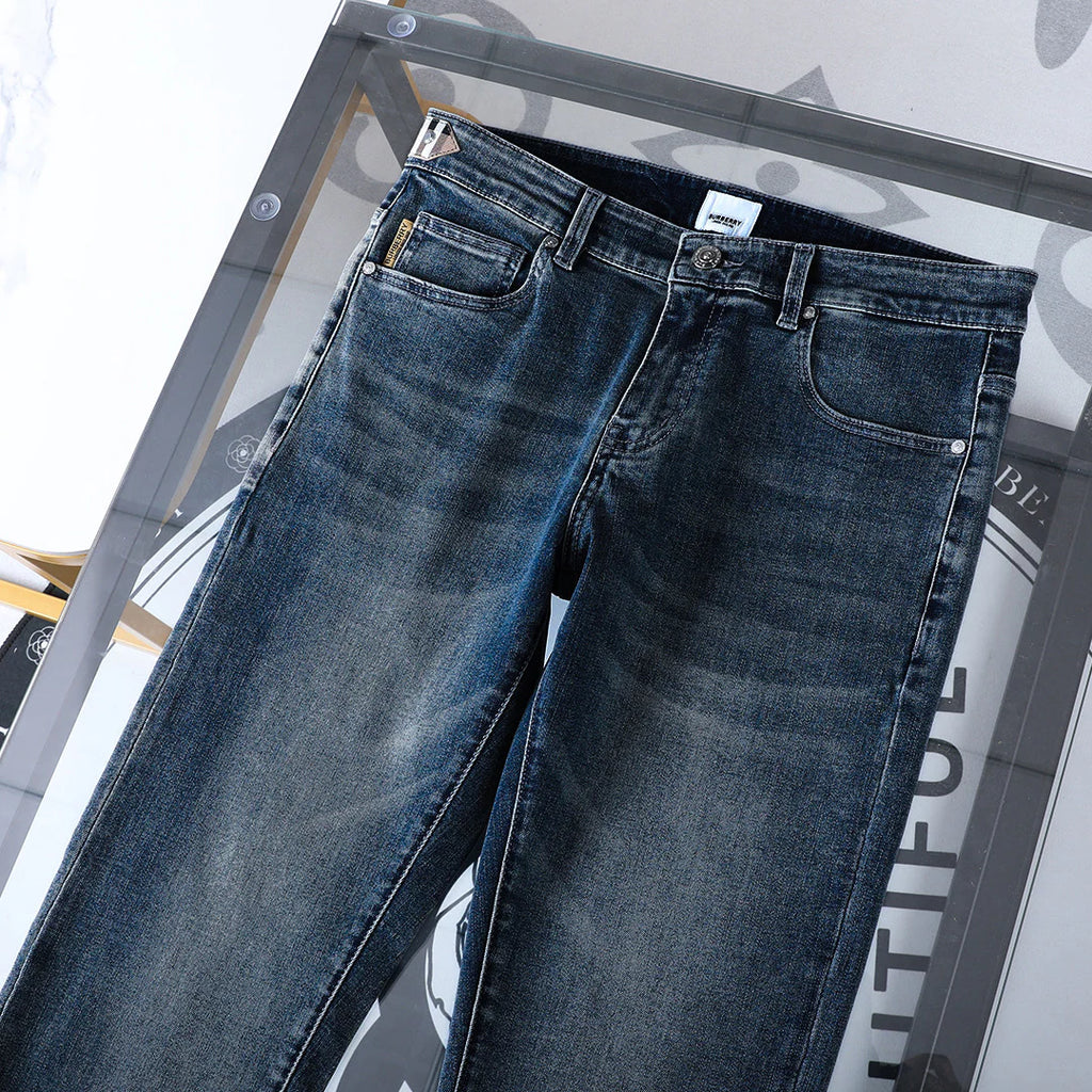 Stylish straight leg jeans 1425122304