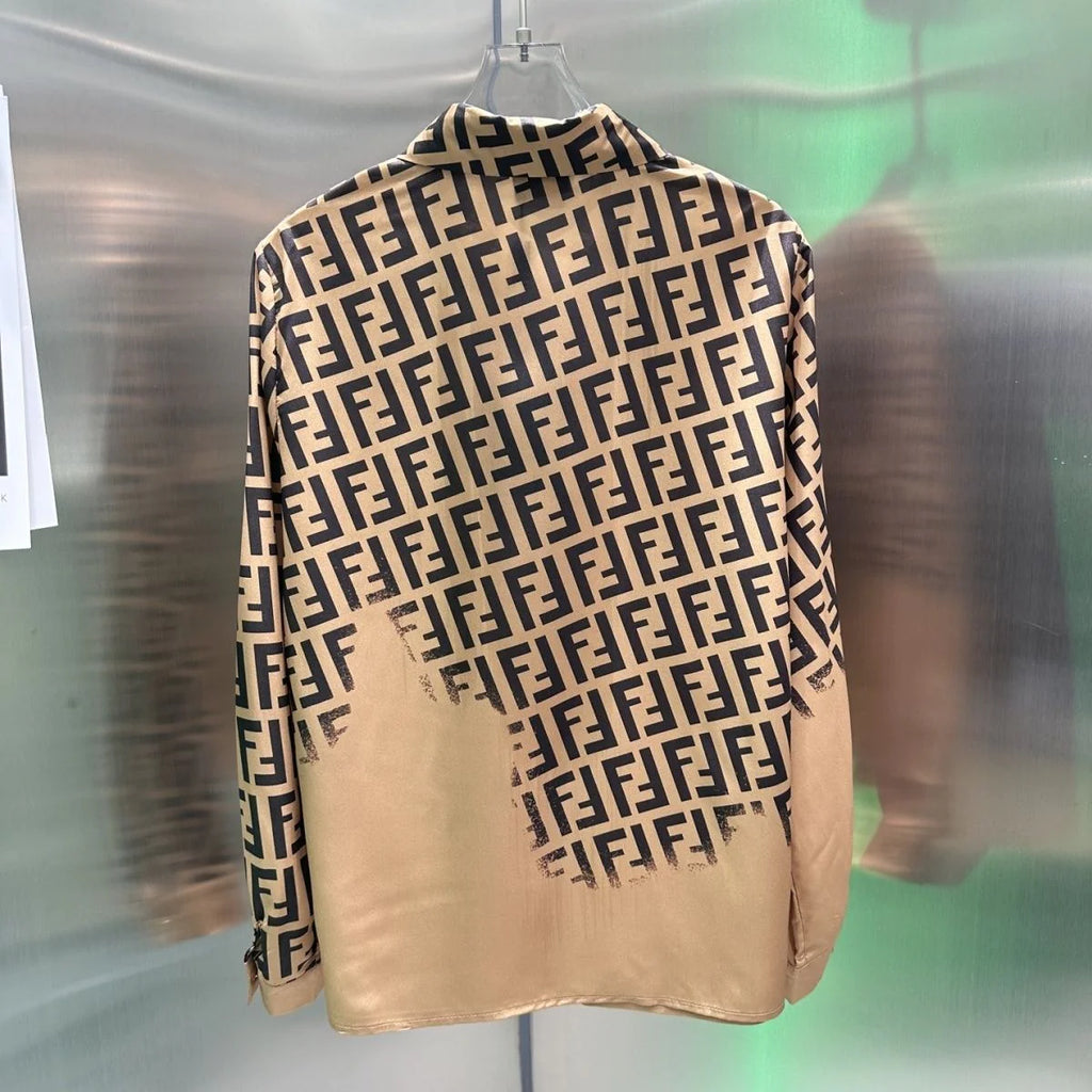 Vintage Print Blouse 1024031506