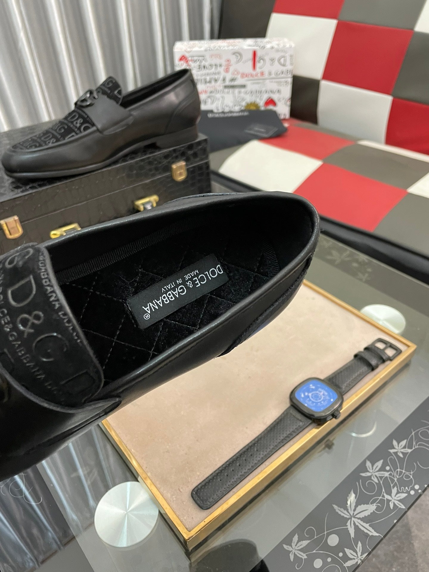 DG24ss new printed loafers 0724060409
