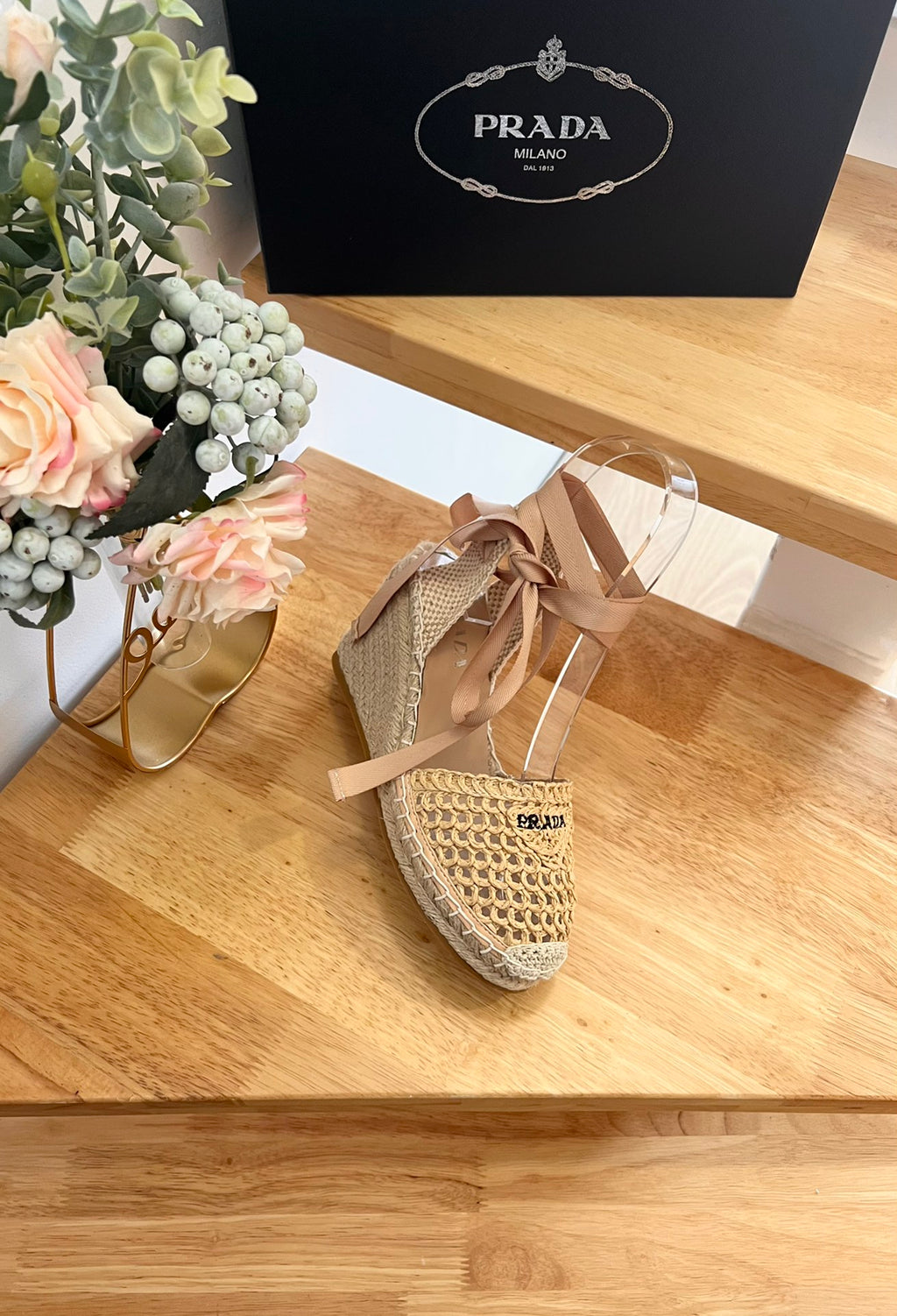 P Espadrille Wedges 1825031910