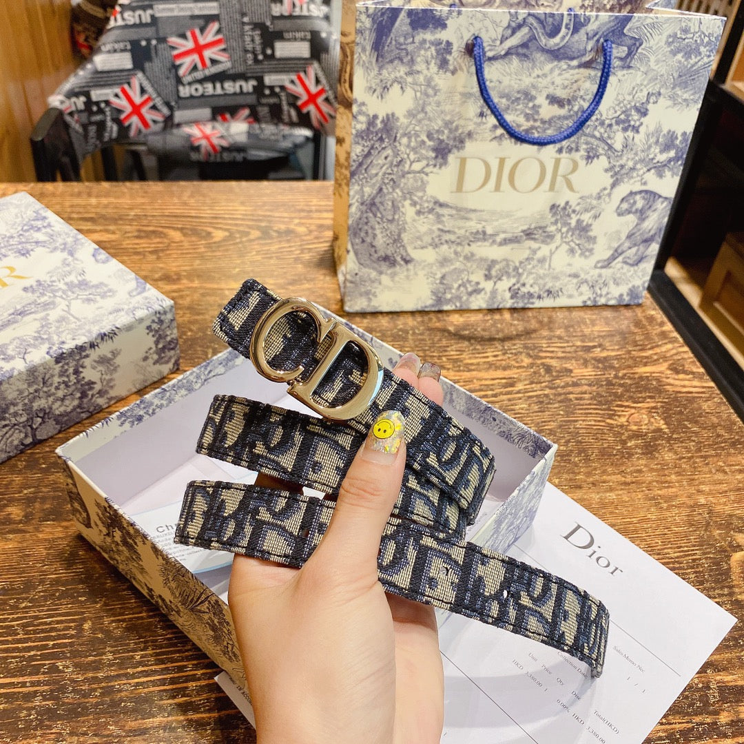 High quality new belt with D！or logo