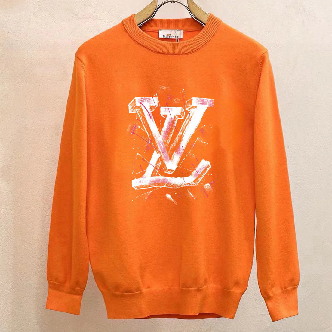 Classic Crew Neck Wool Sweater 1025101719