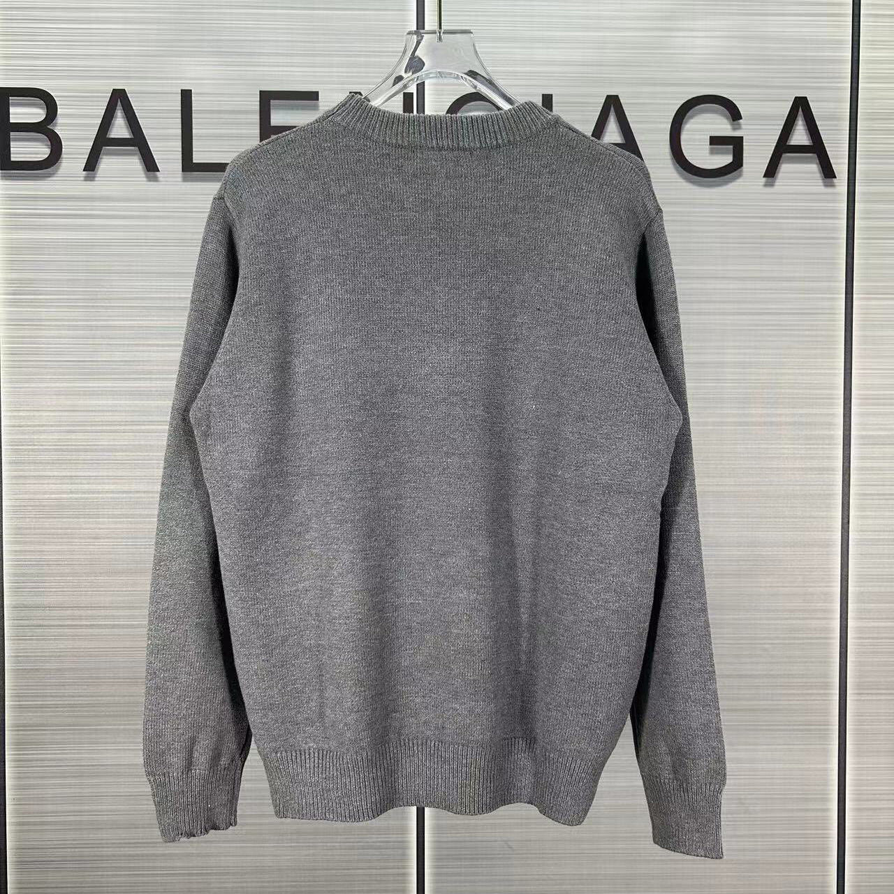 New Fashion Jacquard Round Neck Sweater 1023122507