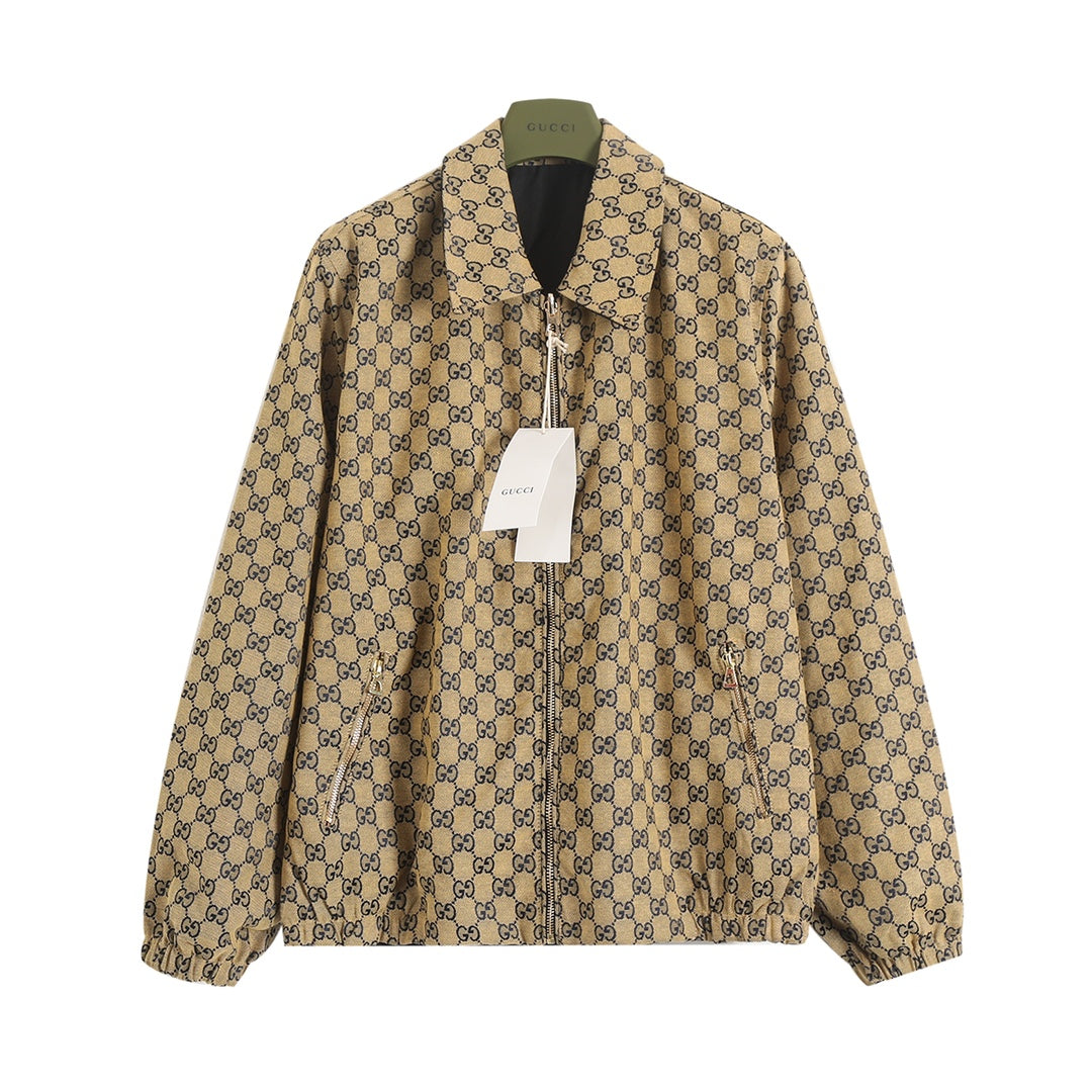 GUI Reversible collared jacket 1825121801