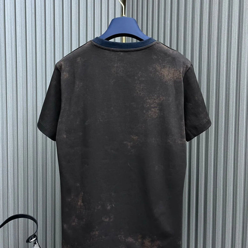 New Printed Retro Short Sleeve 1024042401