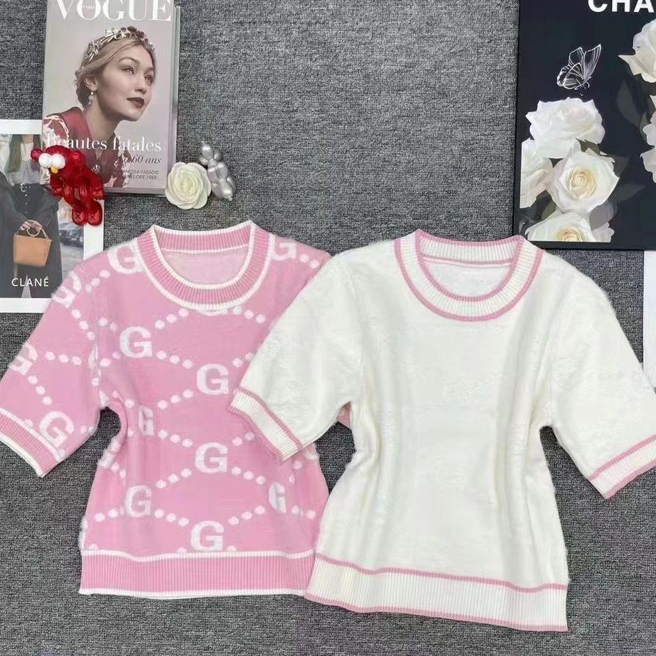 New Fashion Casual Knitwear Short Sleeves 1024022612