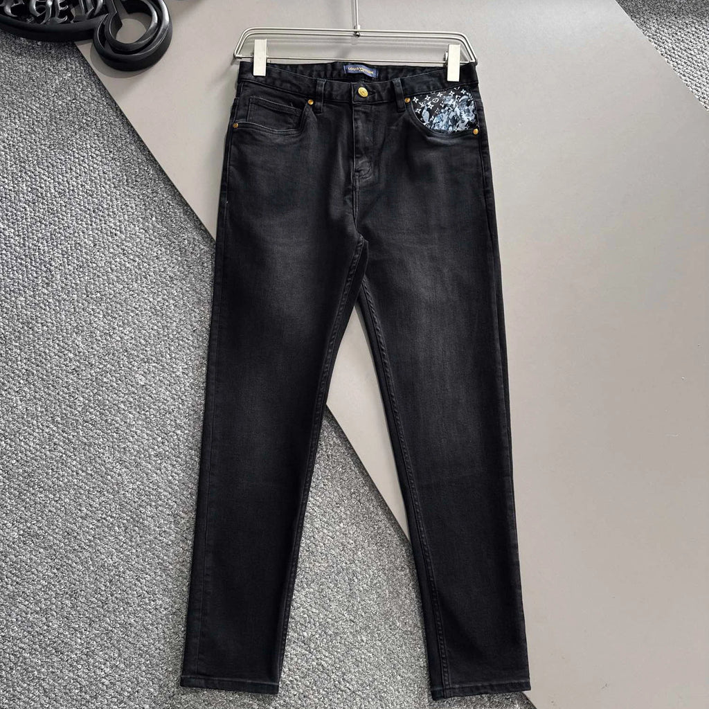 L Four Seasons Jeans Straight Trousers 1025010807