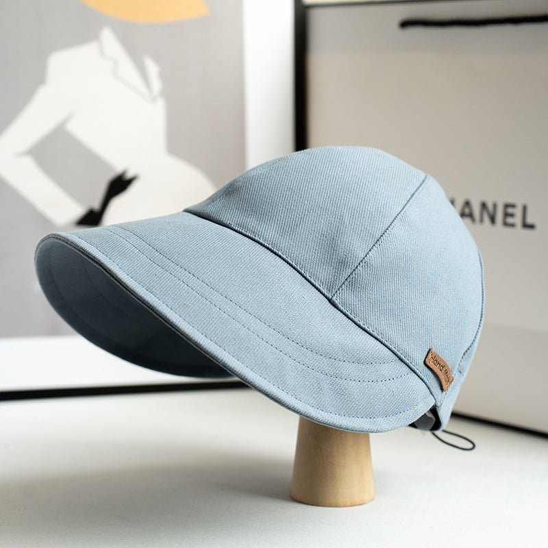 UV Protection Hat Without Makeup