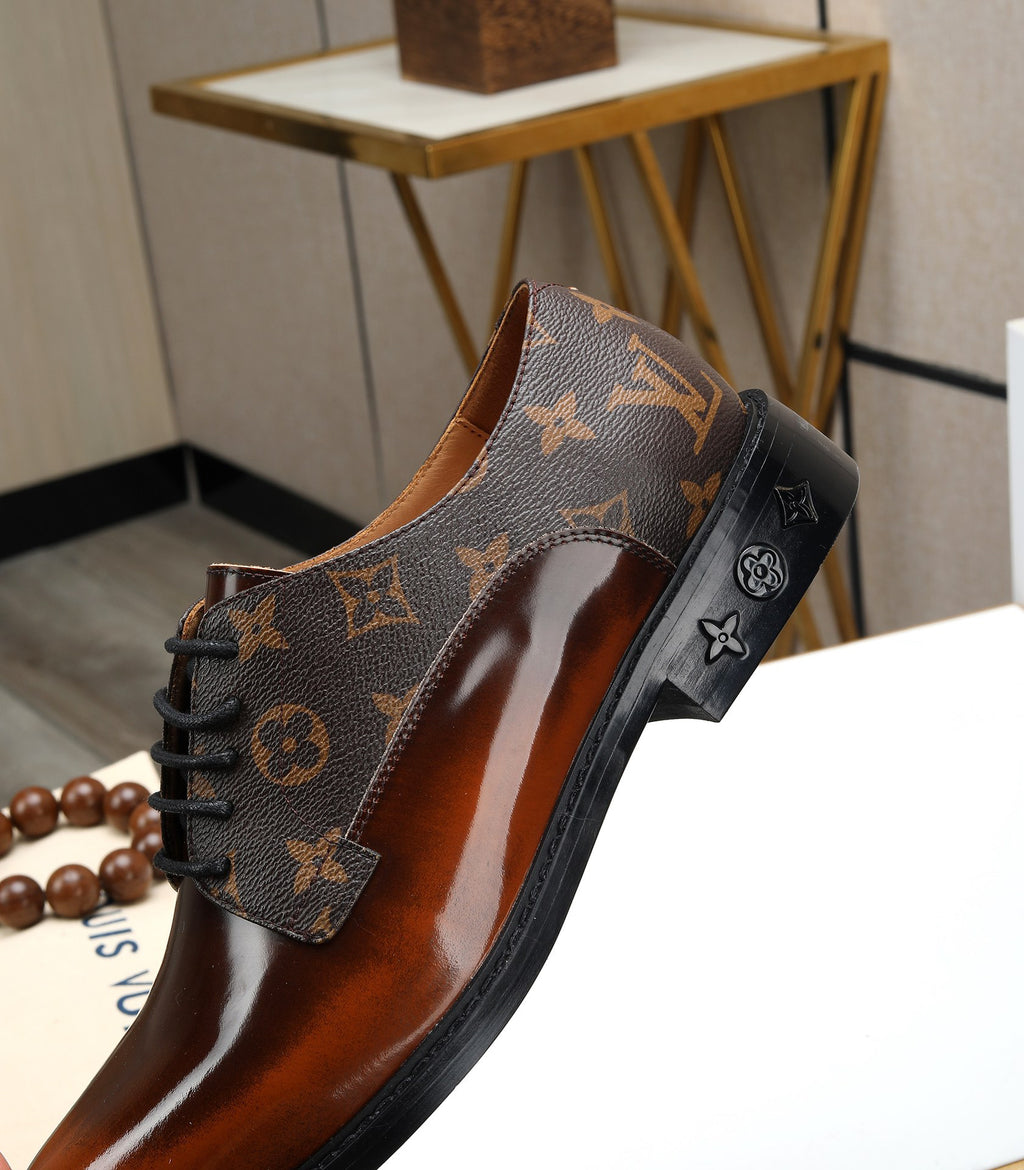 VV  Top-tier, original-quality formal business leather shoes  26072106