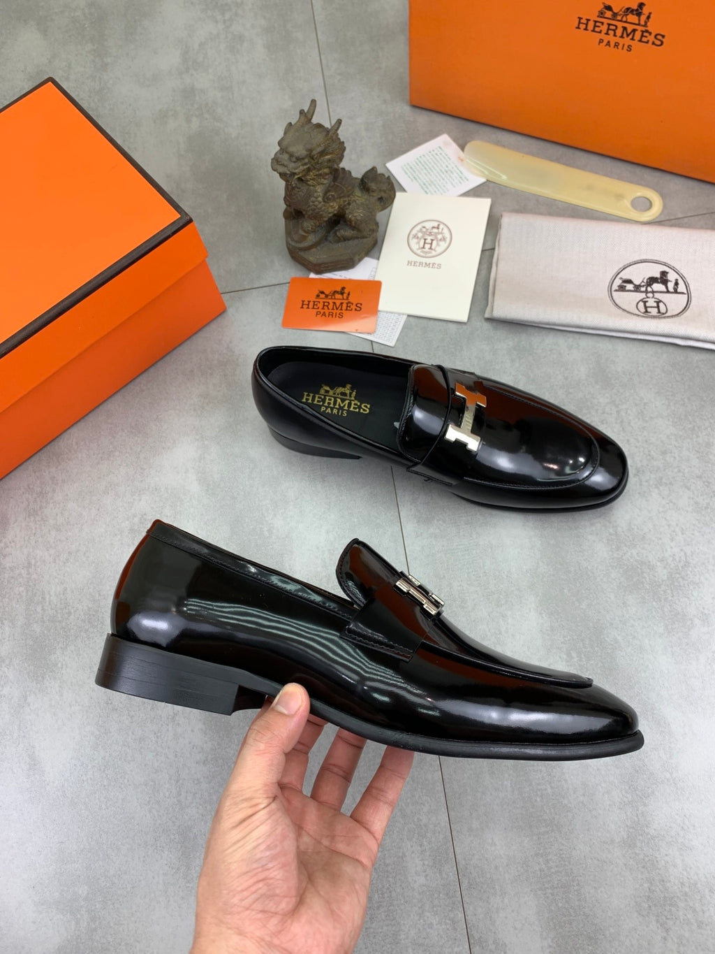 HM Latest Men's Casual Business Leather Shoes  26070812
