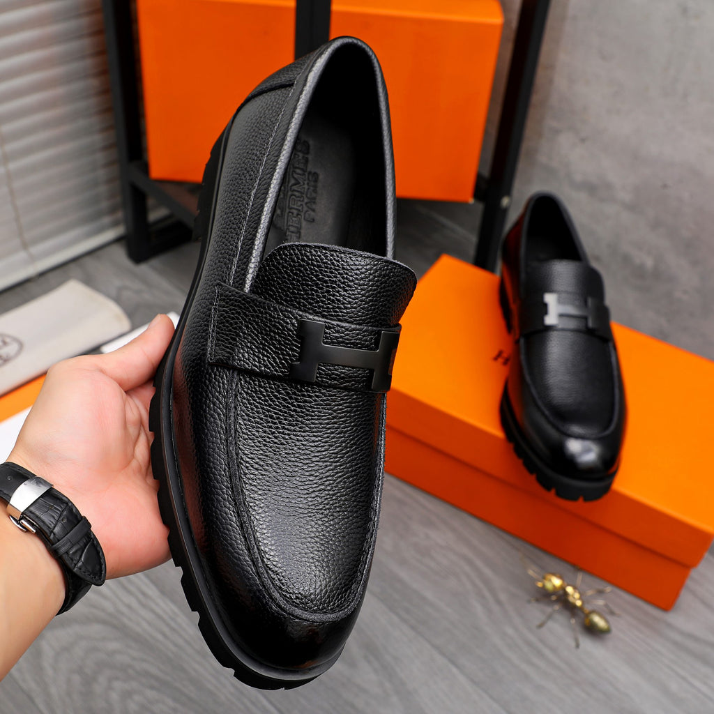 HM Business slip-on leather shoes 26070808