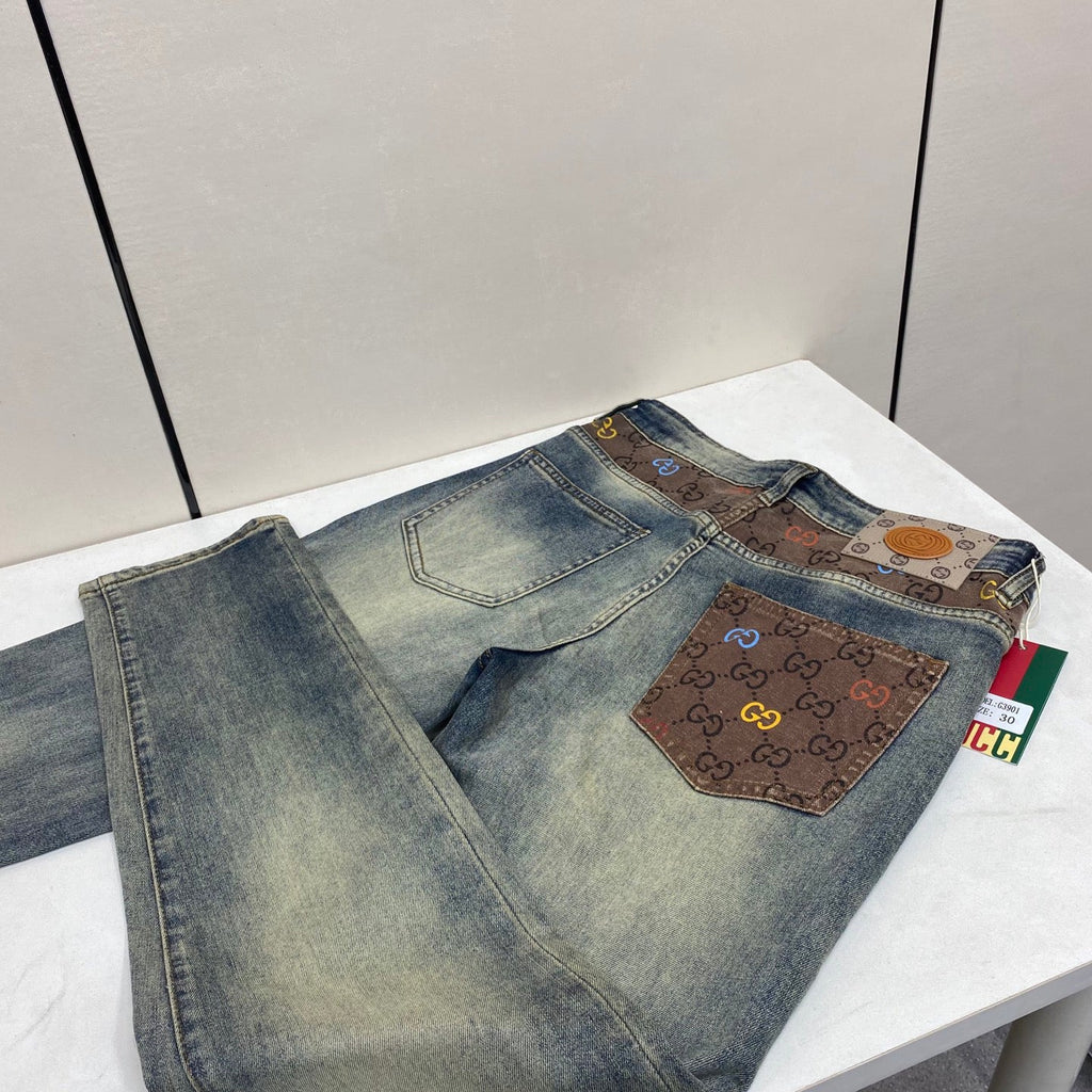Early spring new arrival slim-fit straight-leg jeans 1426020903