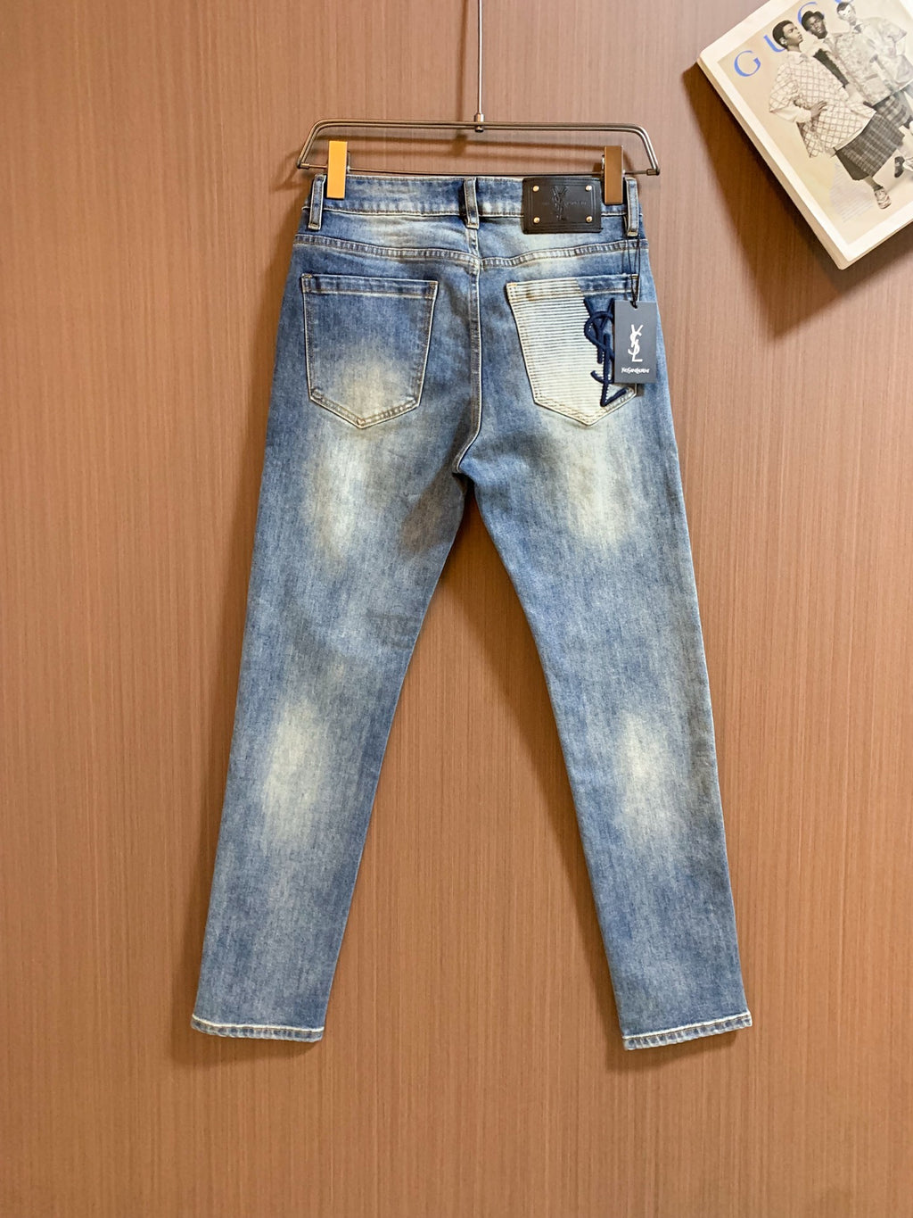 YSL New straight-leg pants 26031201