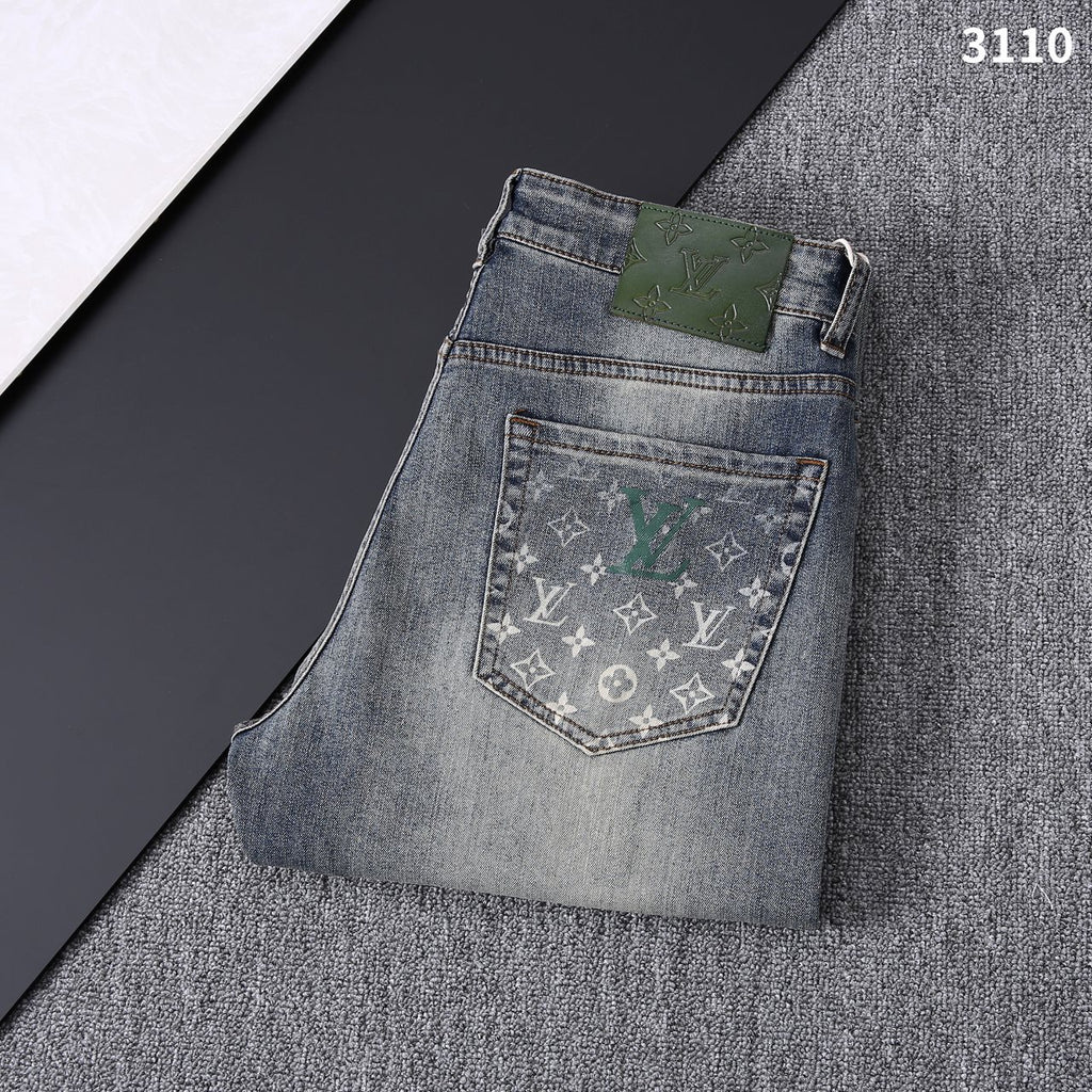 VV Custom-made, original washed denim fabric 26020409