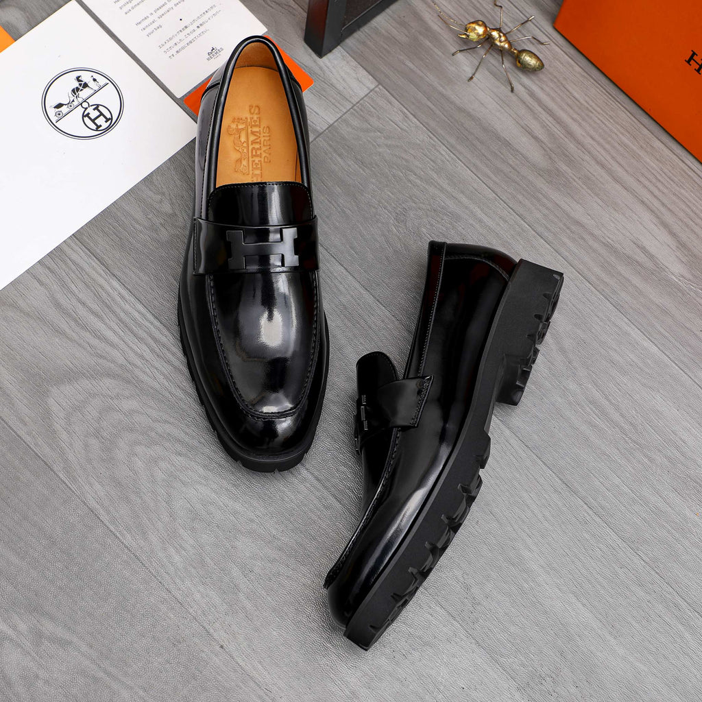 HM Business slip-on leather shoes 26070810
