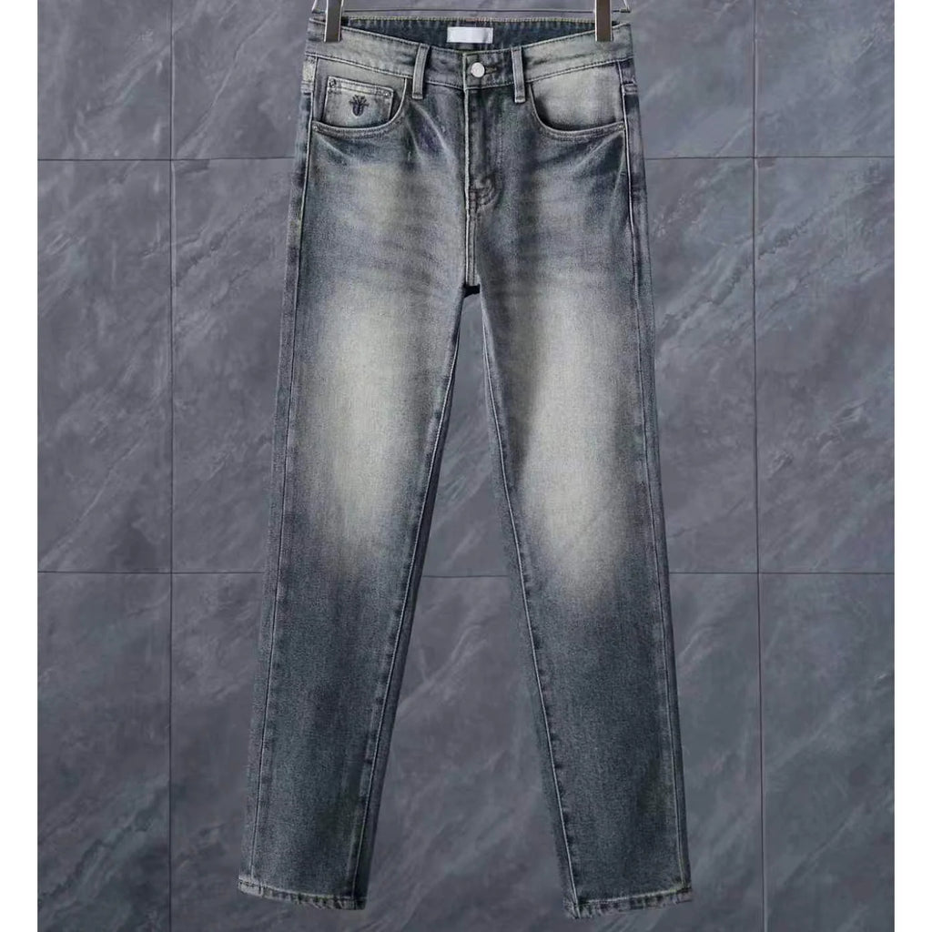 Men's Fashion Slim-Fit Straight-Leg Jeans 1026062914