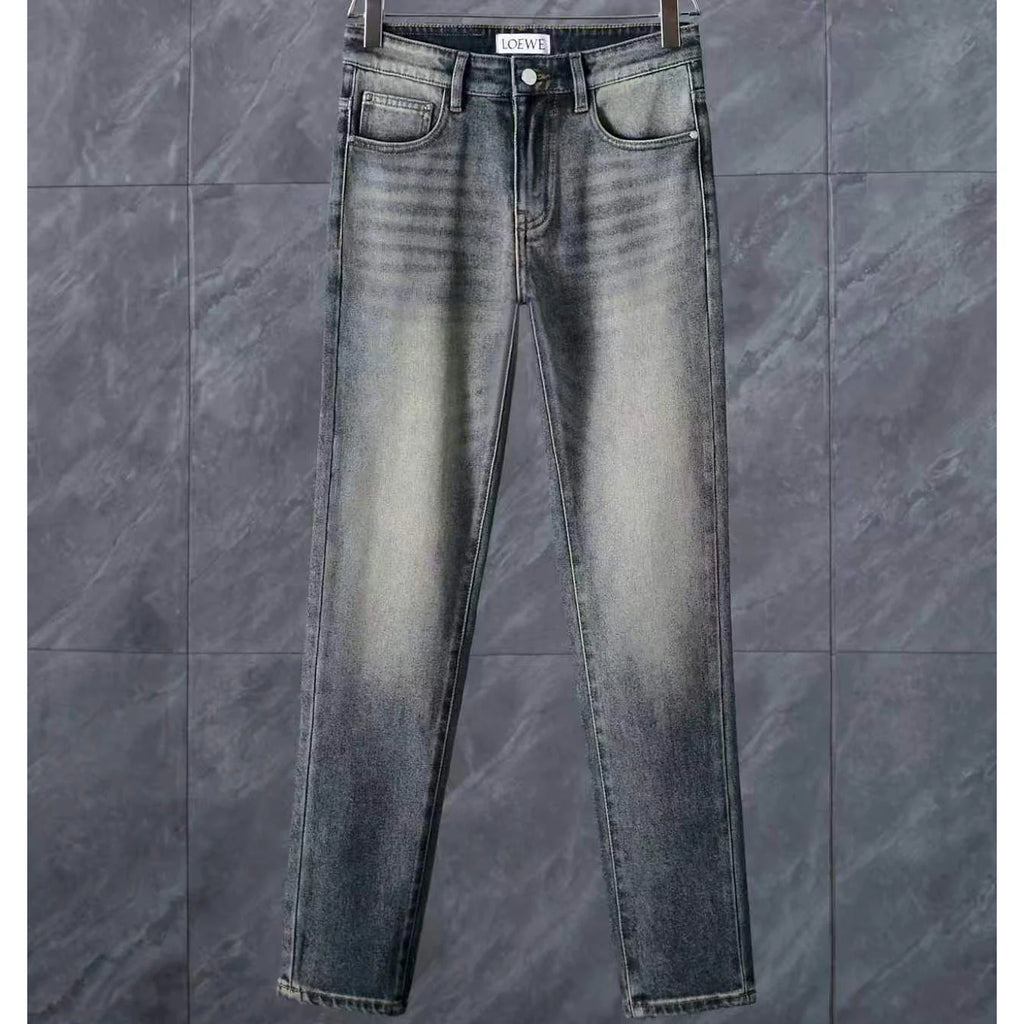 Men's Fashion Slim-Fit Straight-Leg Jeans 1026062915