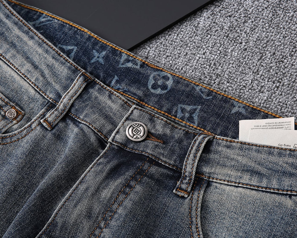VV Custom-made, original washed denim fabric 26020409