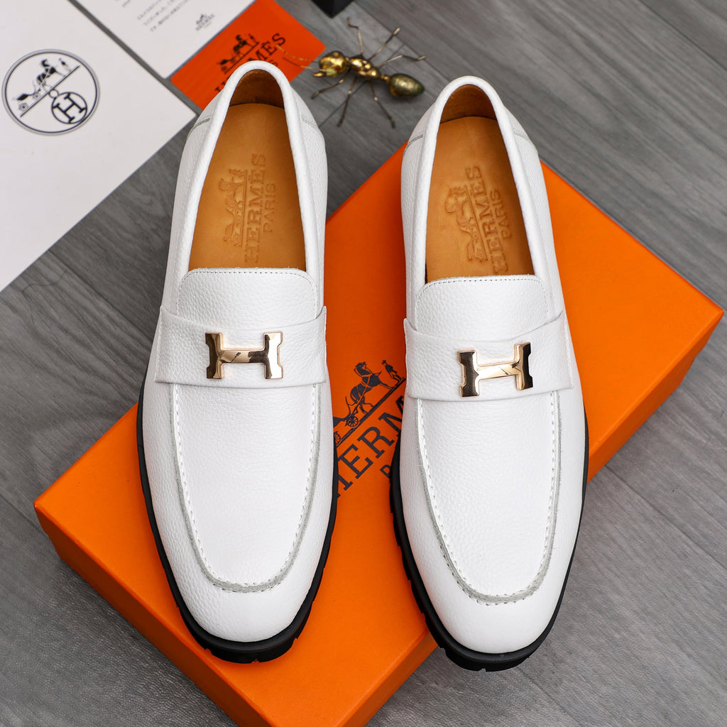HM Business slip-on leather shoes 26070808