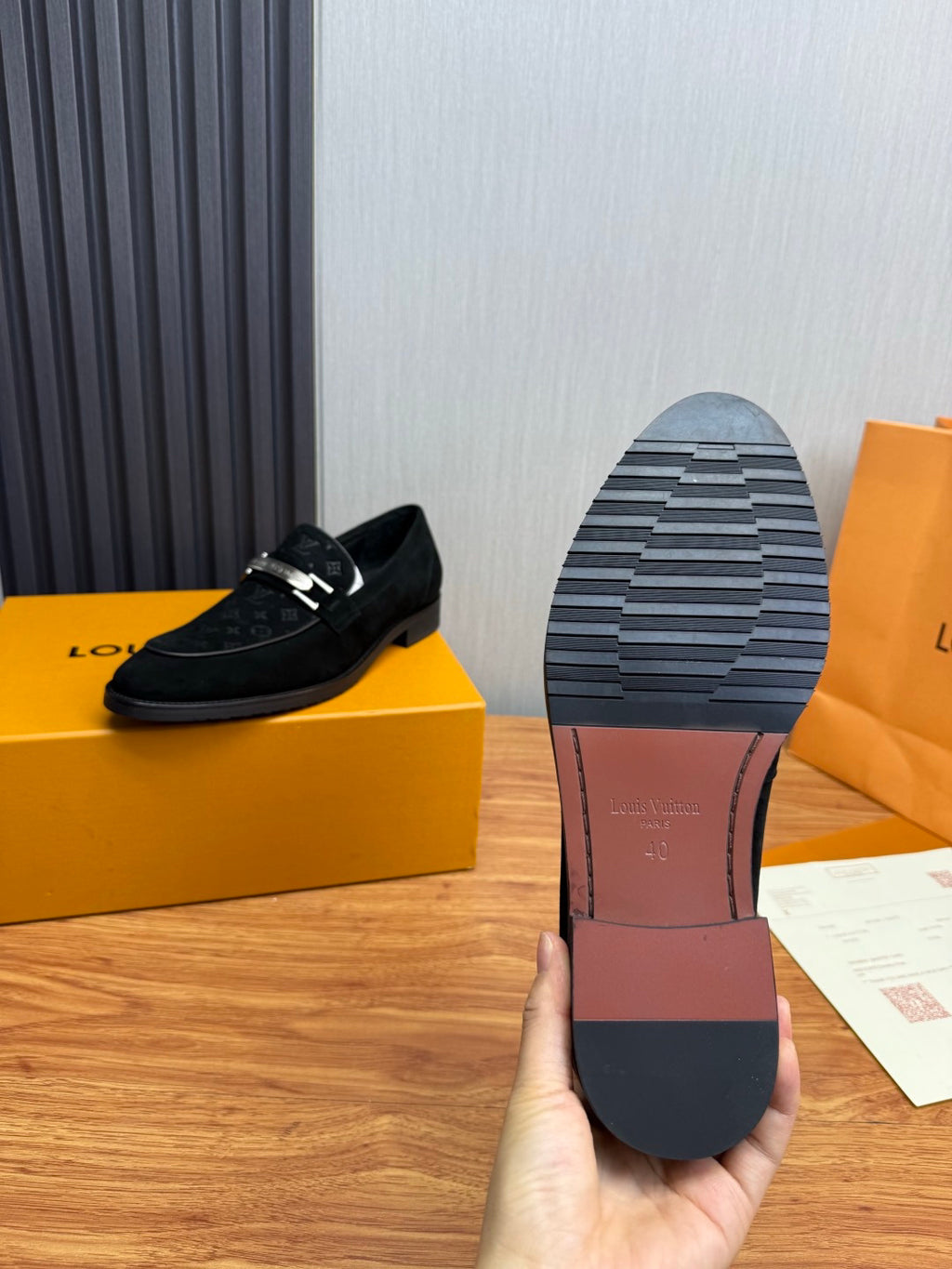 VV Men's business-casual leather shoes 26072101