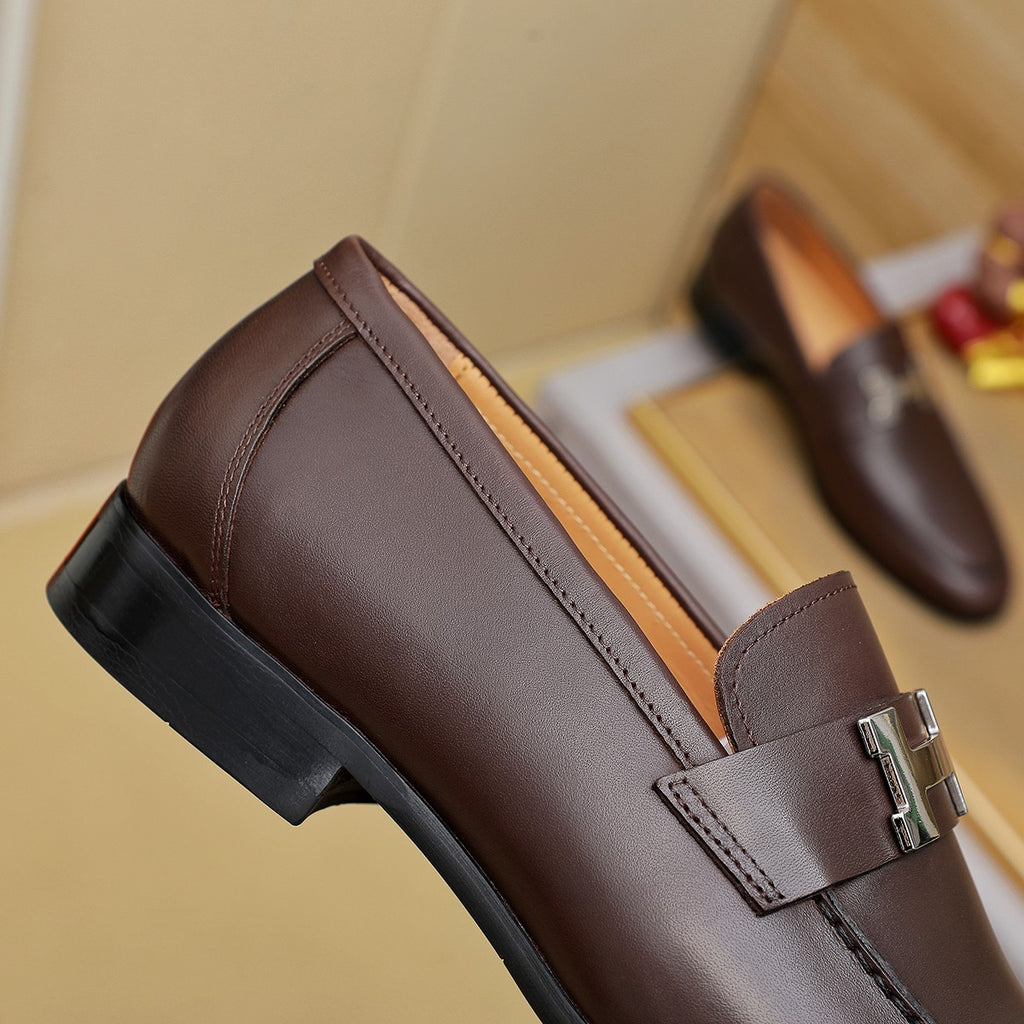 HM Genuine Leather Loafers 26070809