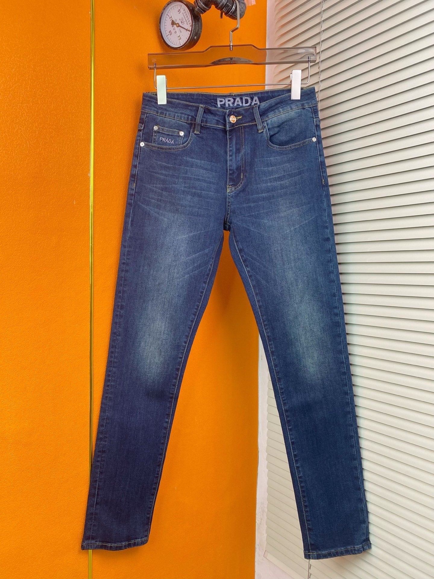 PR Classic denim blue stretch slim-fit skinny jeans 26031215