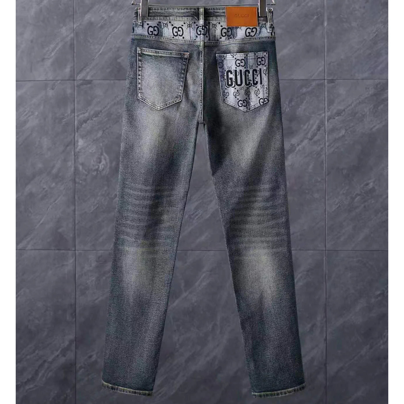 Men's Fashion Slim-Fit Straight-Leg Jeans 1026062912