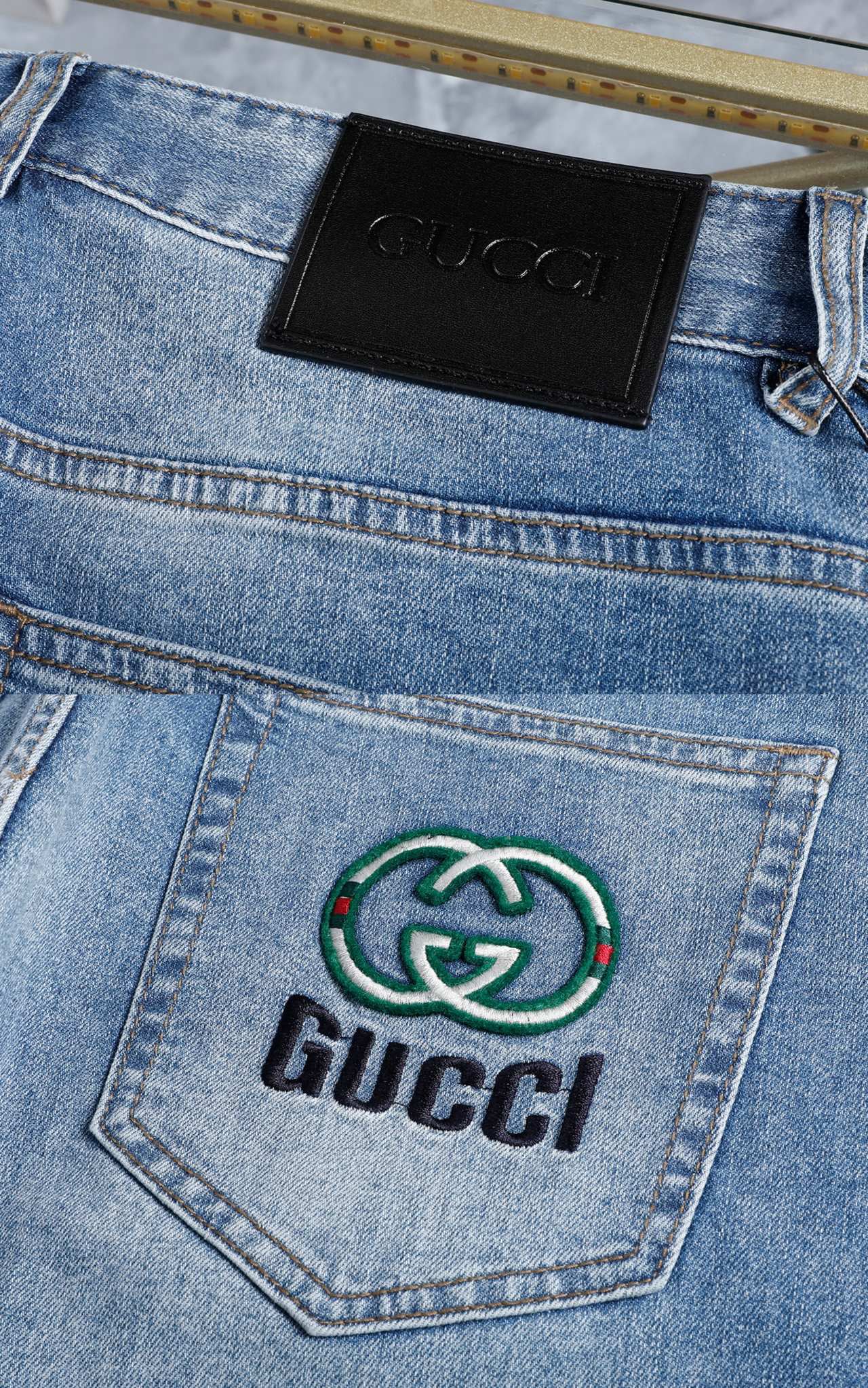 GG Men's classic new denim jeans 26020206