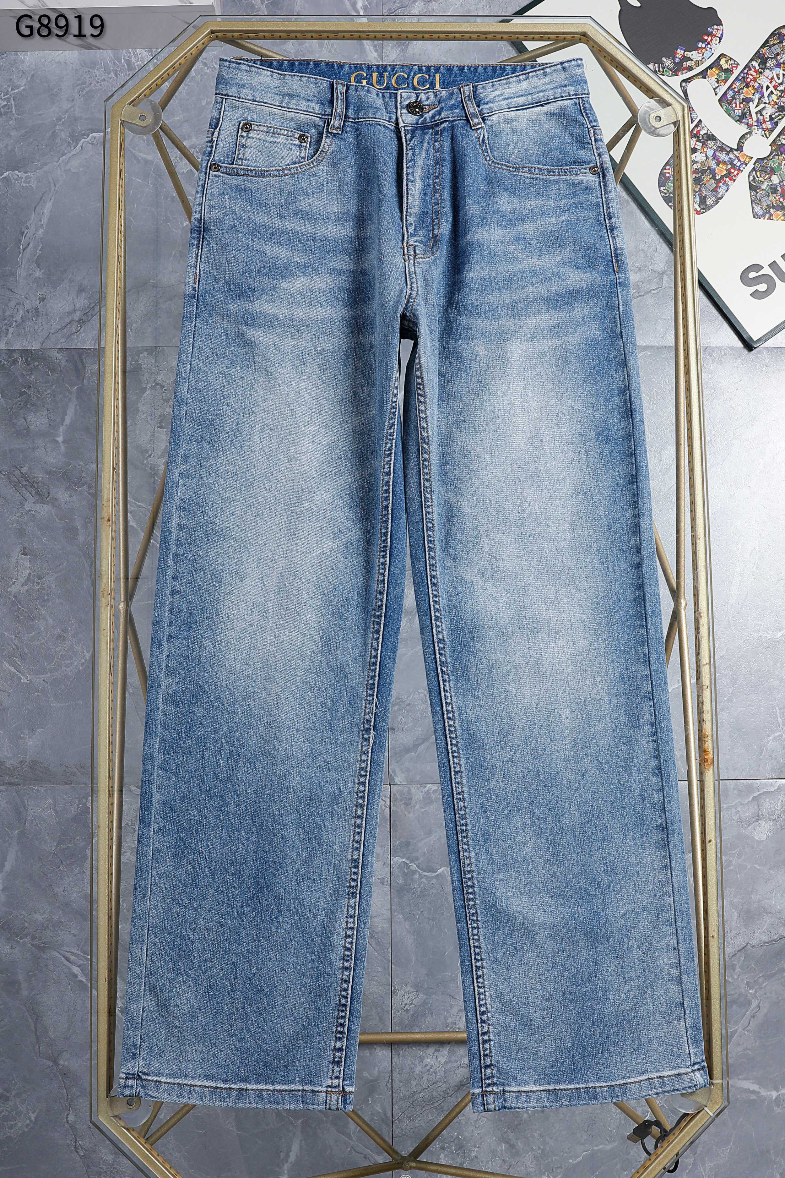 GG Men's classic new denim jeans 26020206