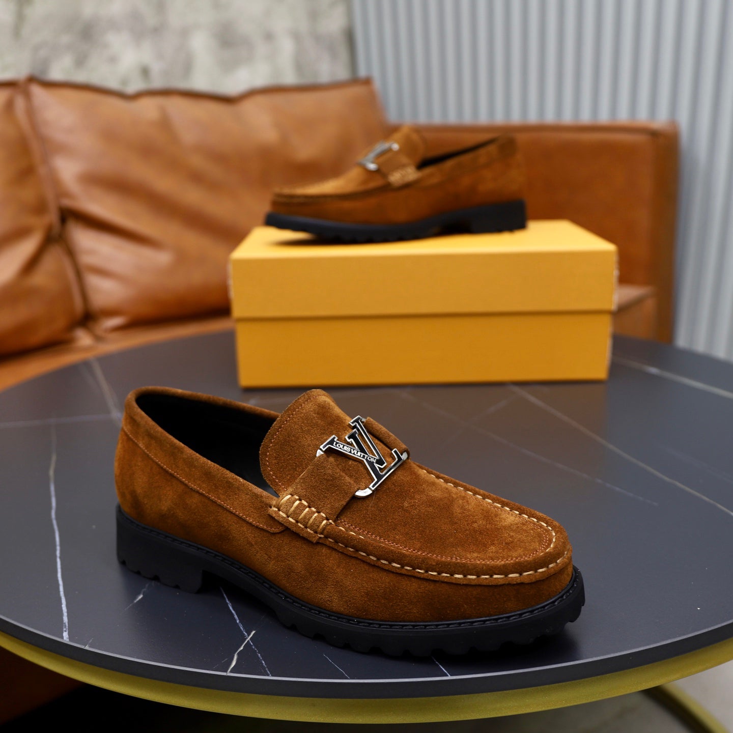 VV Smart-casual slip-on leather shoes 26070308