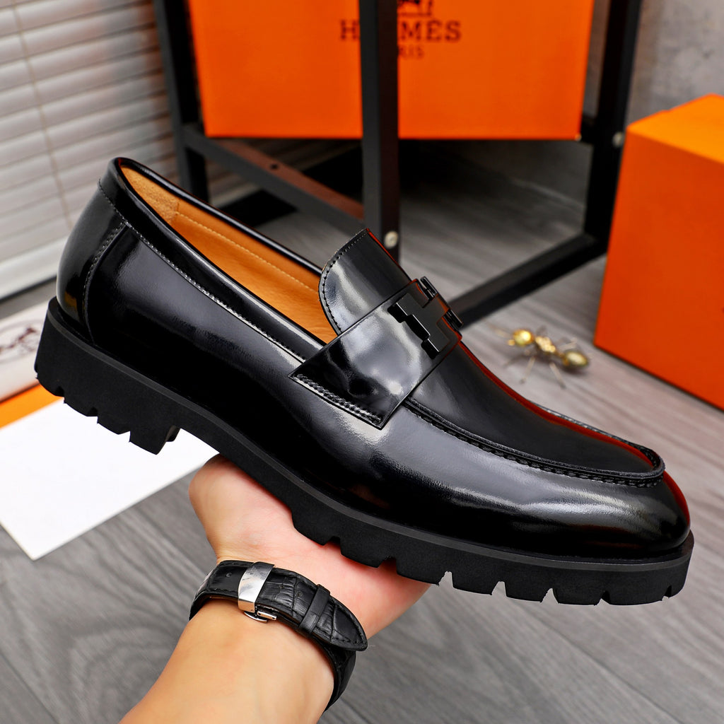 HM Business slip-on leather shoes 26070810