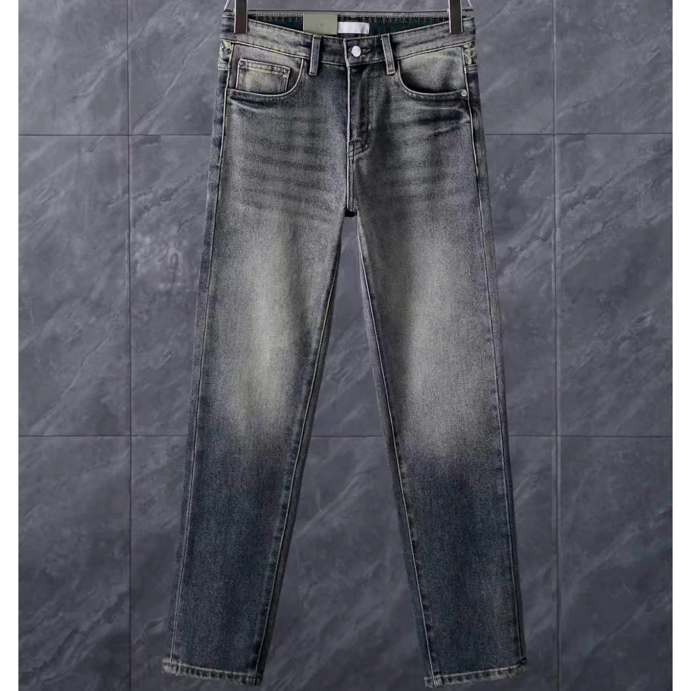 Men's Fashion Slim-Fit Straight-Leg Jeans 1026062909