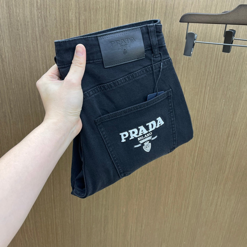 PR New ultra-soft washed denim jeans 26031217
