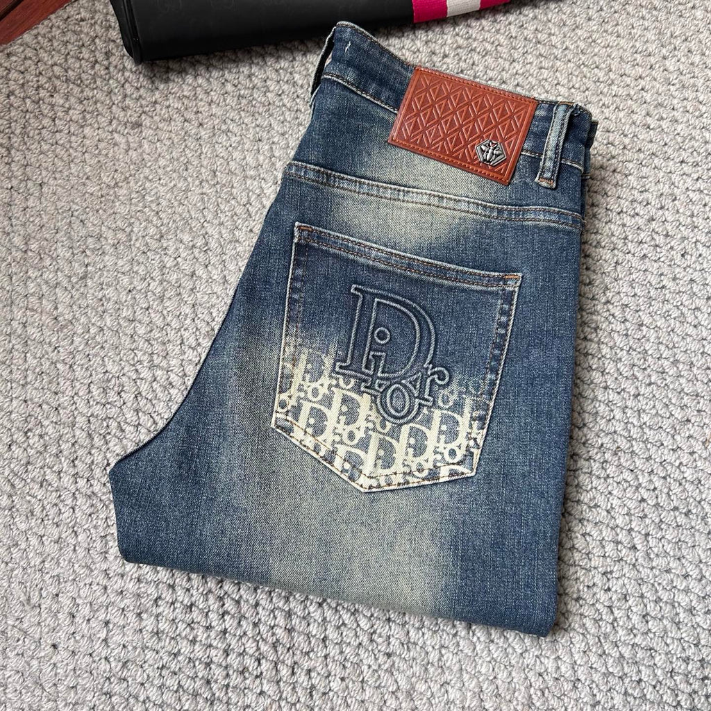 CD Original washed denim fabric 26020506