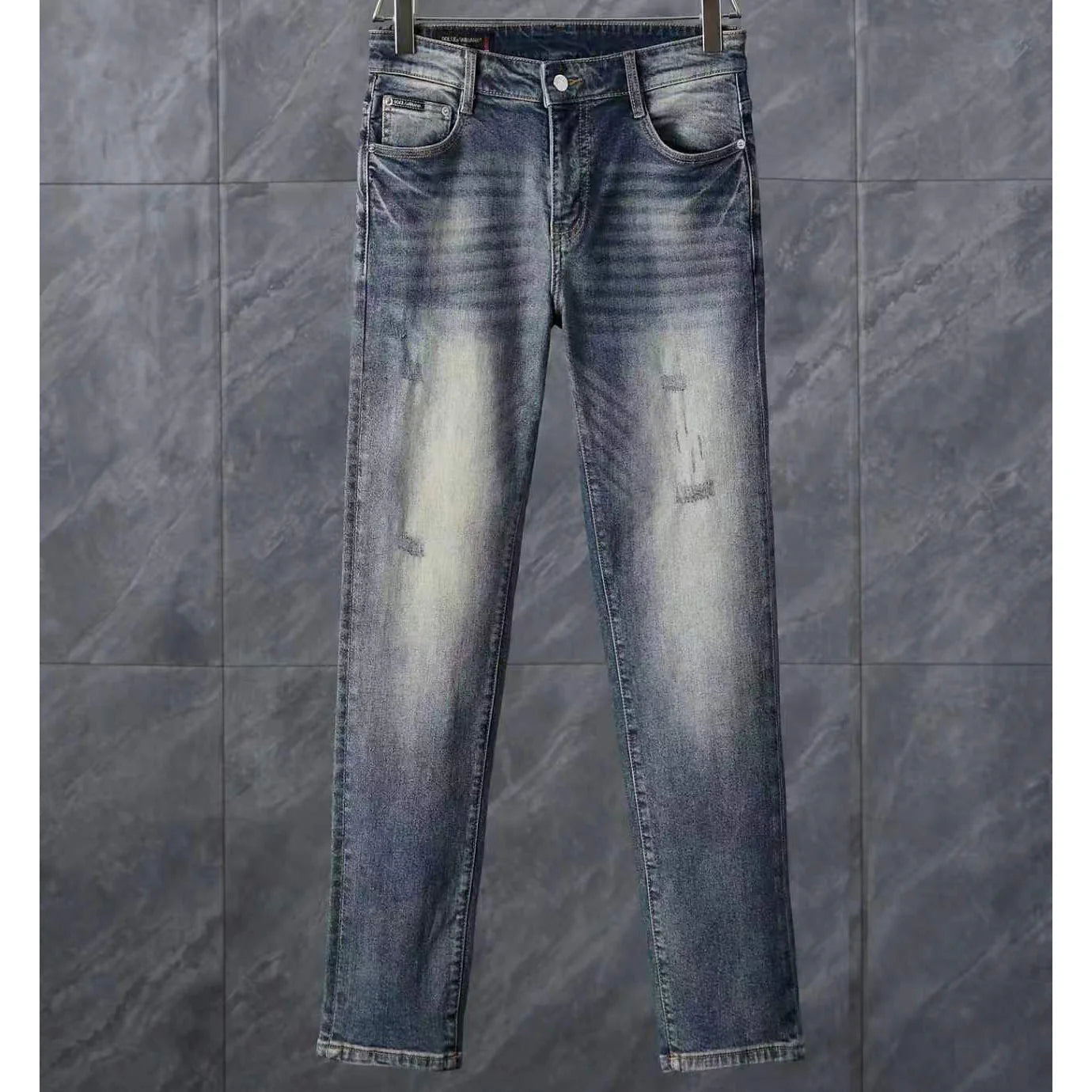 Men's Fashion Slim-Fit Straight-Leg Jeans 1026062902