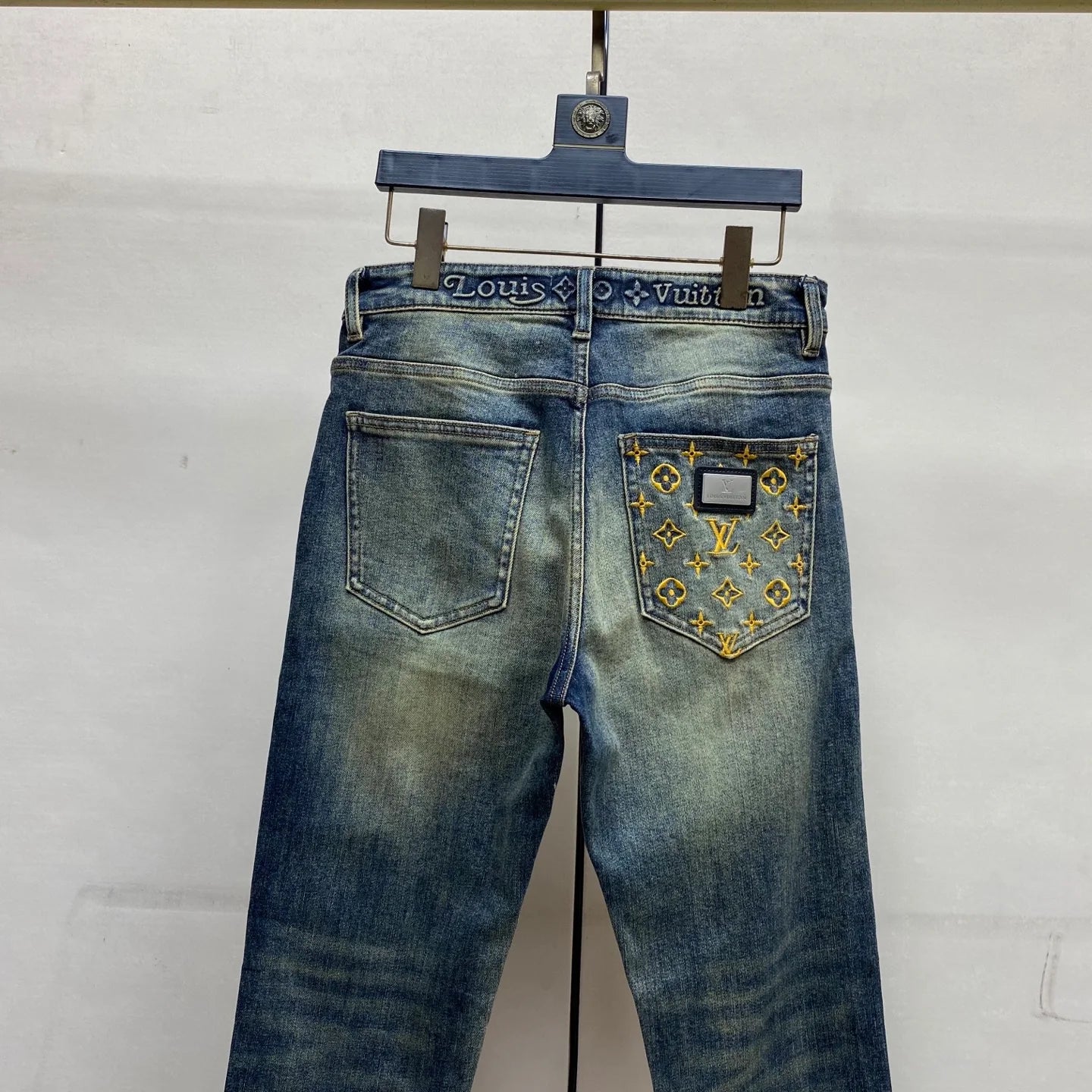 High-End Men’s Fitted Straight-Leg Jeans BS1026071503