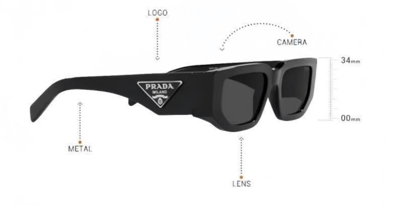 Black 2025 New PR Retro Ins Sunglasses 25111701