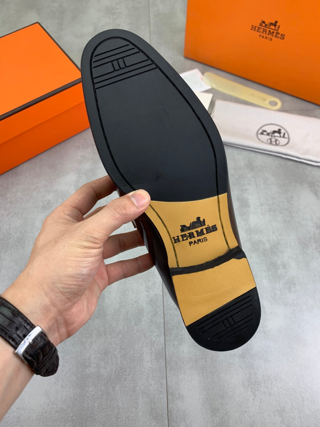 HM Latest Men's Casual Business Leather Shoes  26070812