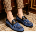 Blue G Print Shoes
