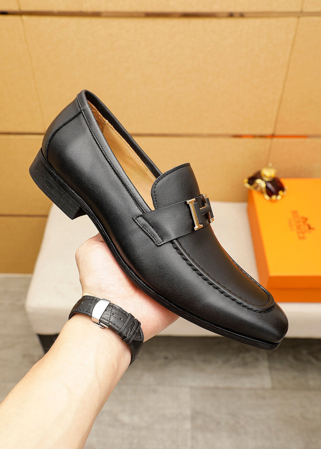 HM Casual leather shoes  26070814