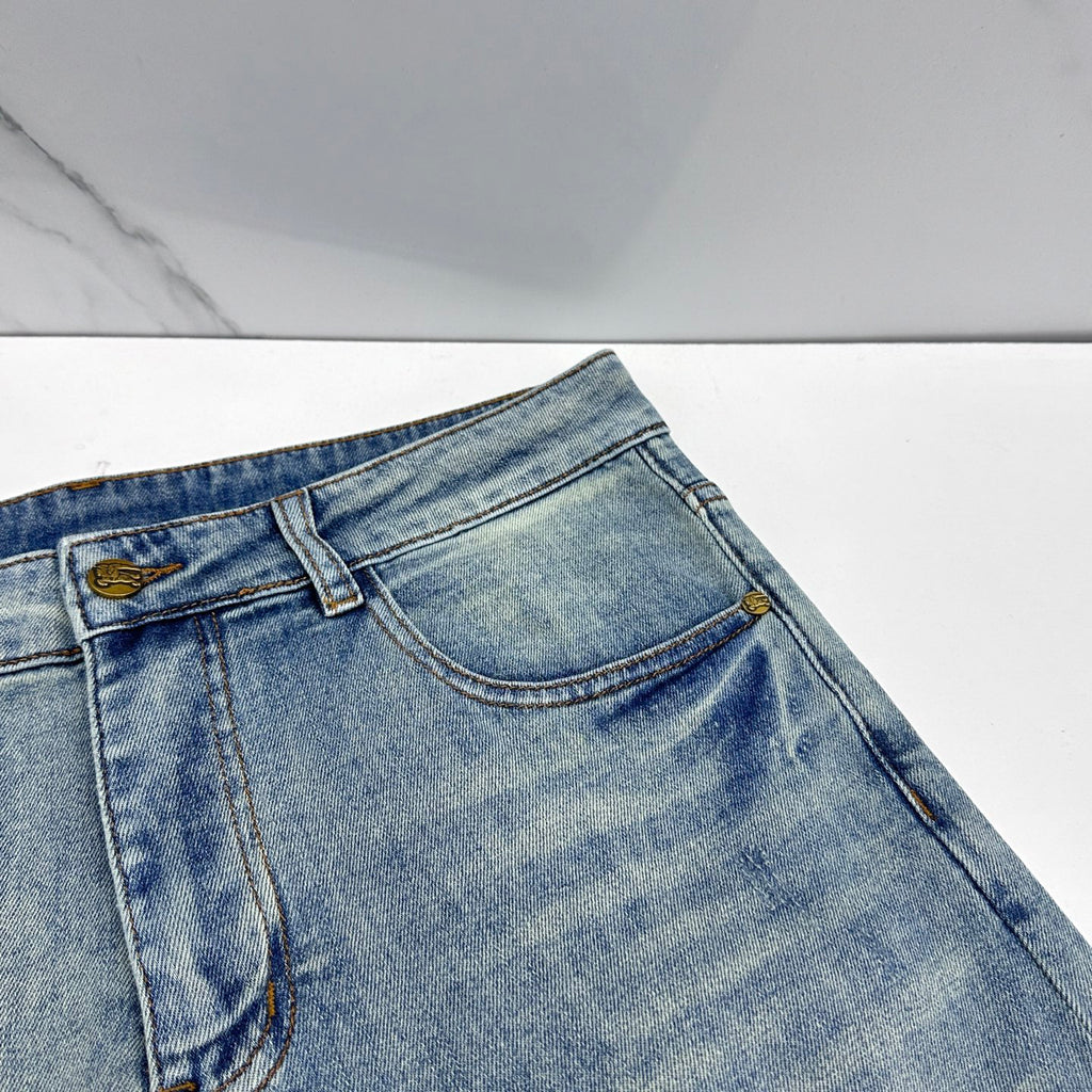 BBR Latest washed denim jeans 26031101