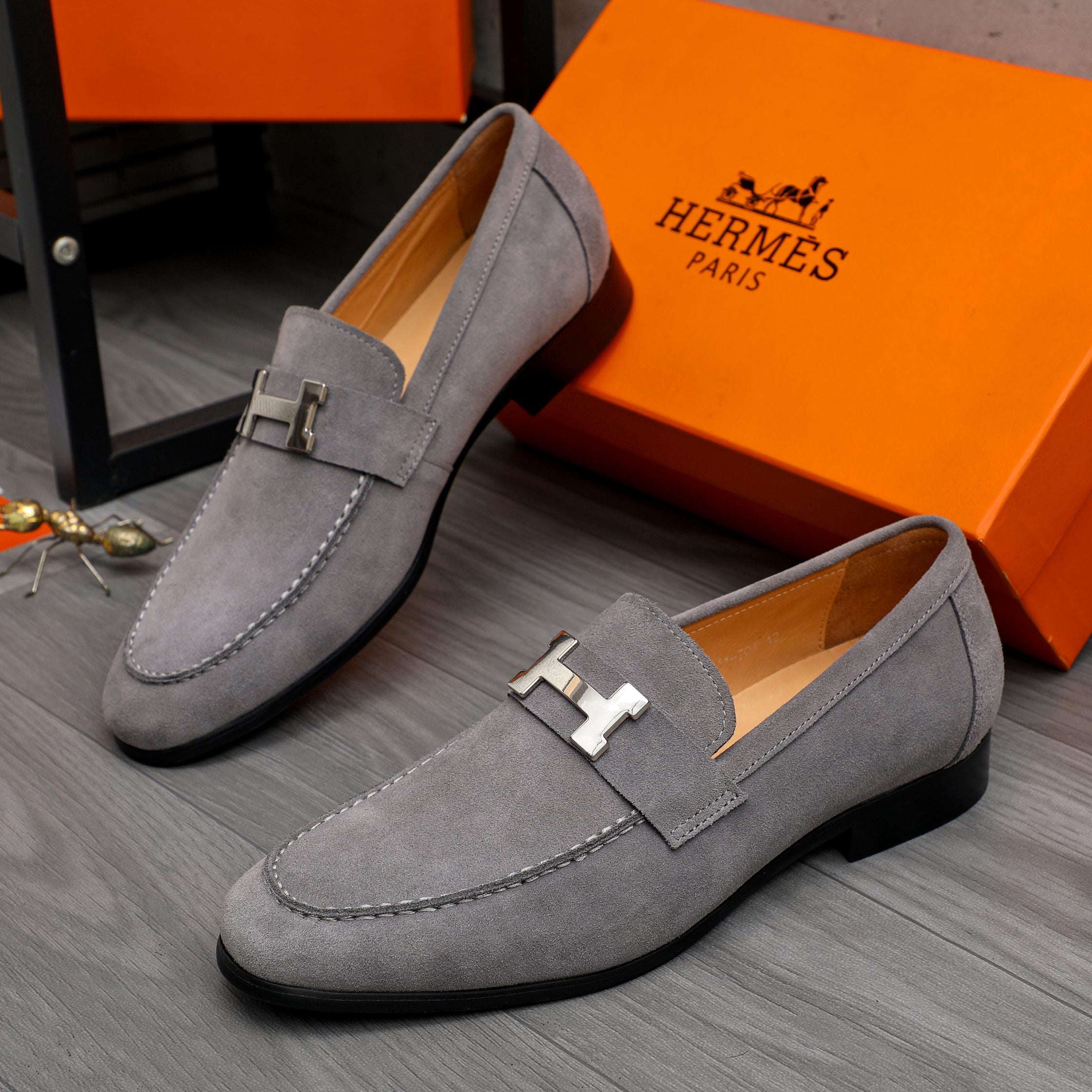 HM Business slip-on leather shoes 26070811