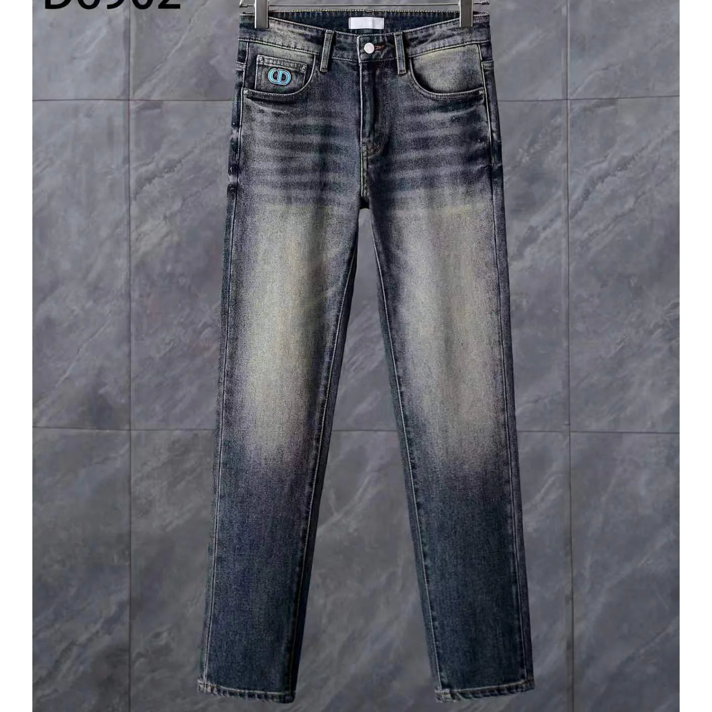 Men's Fashion Slim-Fit Straight-Leg Jeans 1026062906