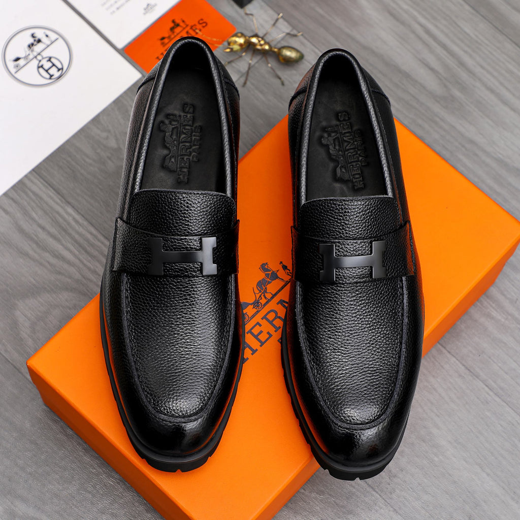 HM Business slip-on leather shoes 26070808