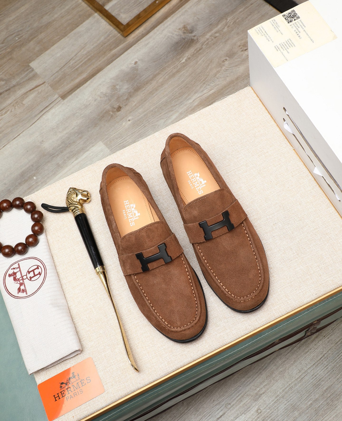 HM Business slip-on leather shoes 26070811