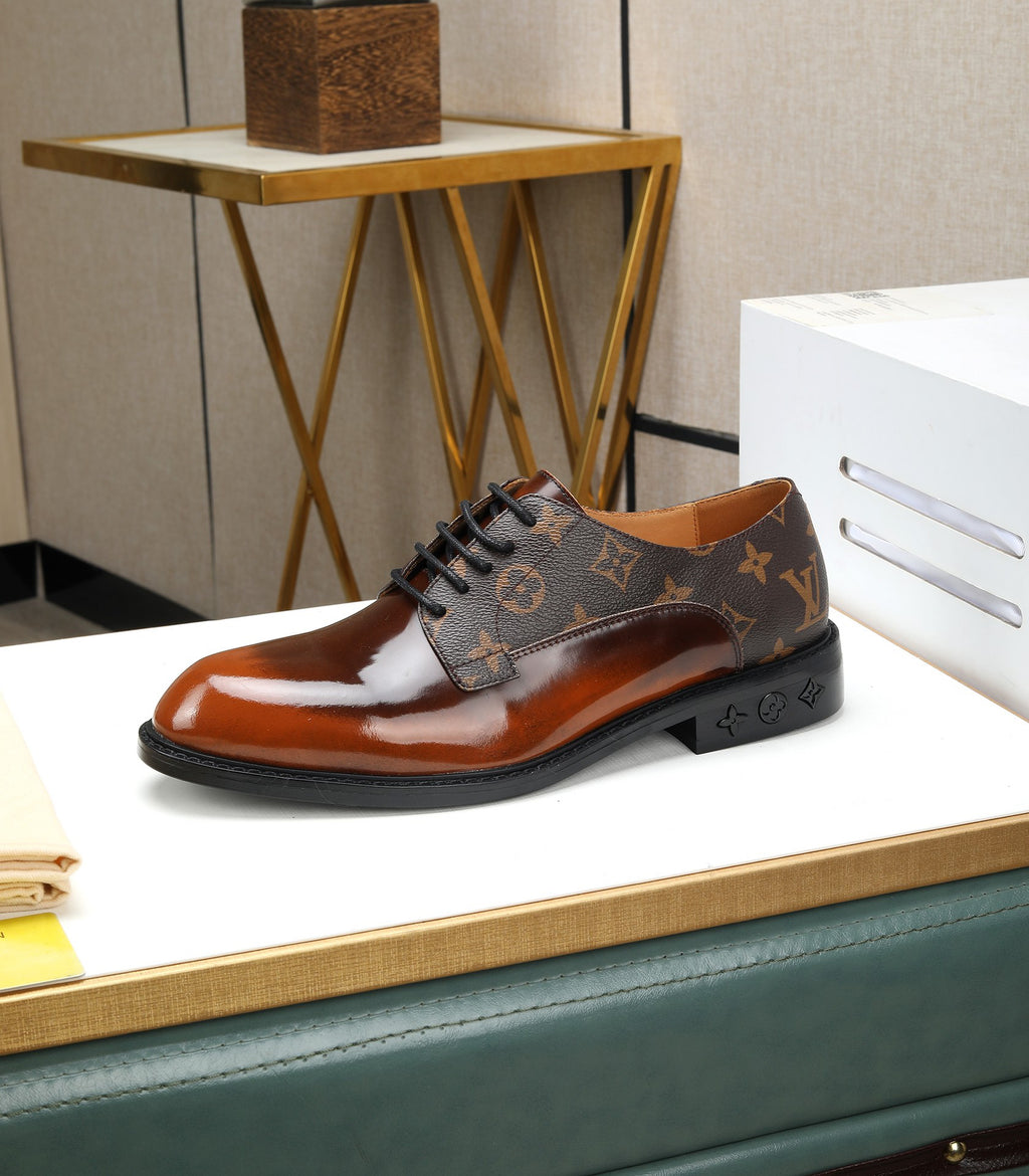 VV  Top-tier, original-quality formal business leather shoes  26072106