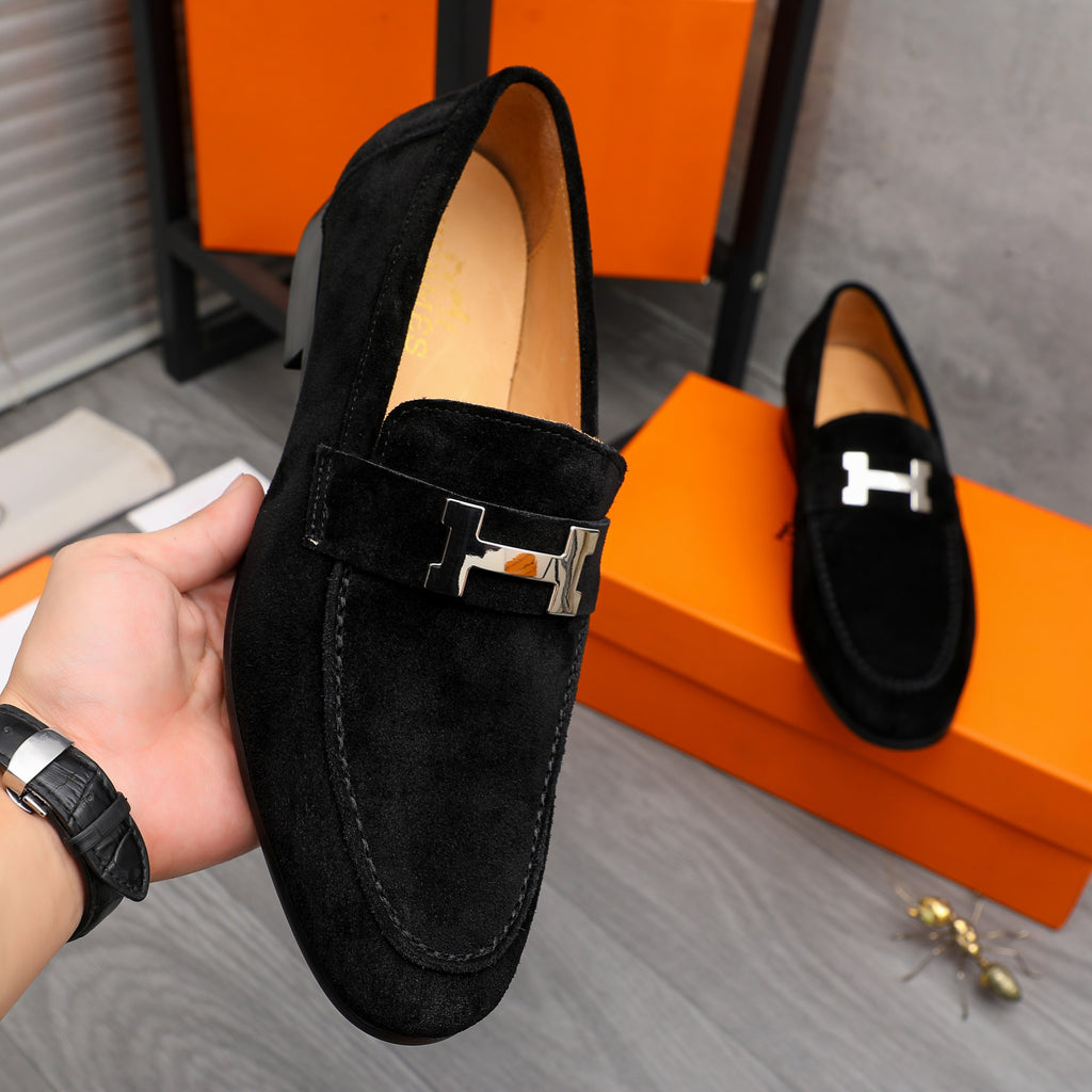 HM Business slip-on leather shoes 26070811