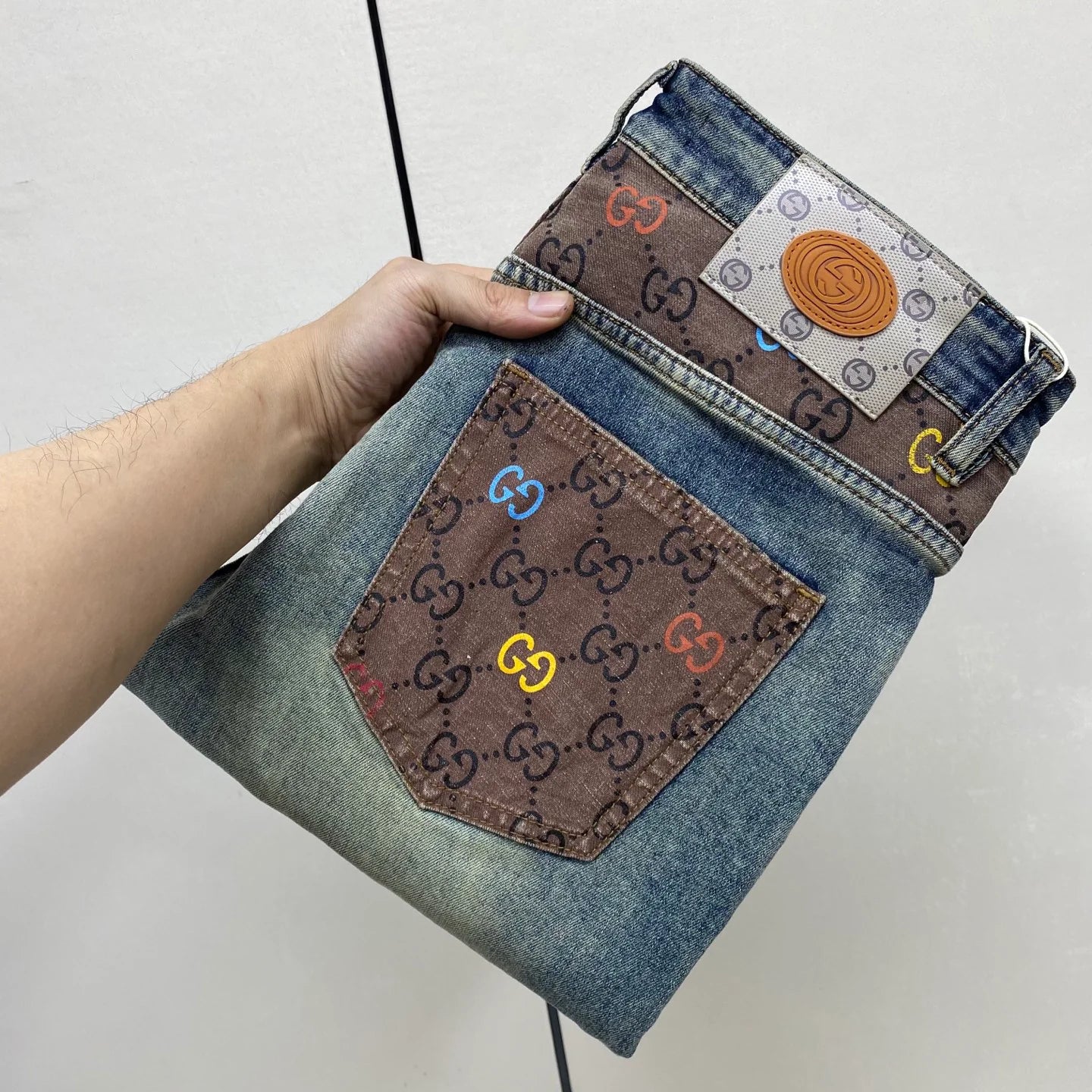 Early spring new arrival slim-fit straight-leg jeans 1426020903