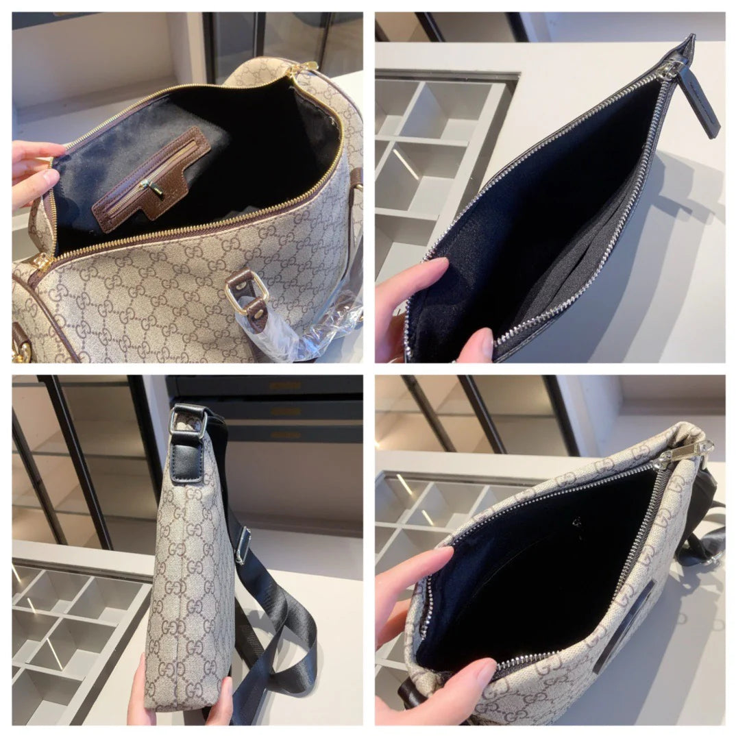 【New Men's Collection Combo】Travel Bag + Shoulder Bag + Wallet 1426020307