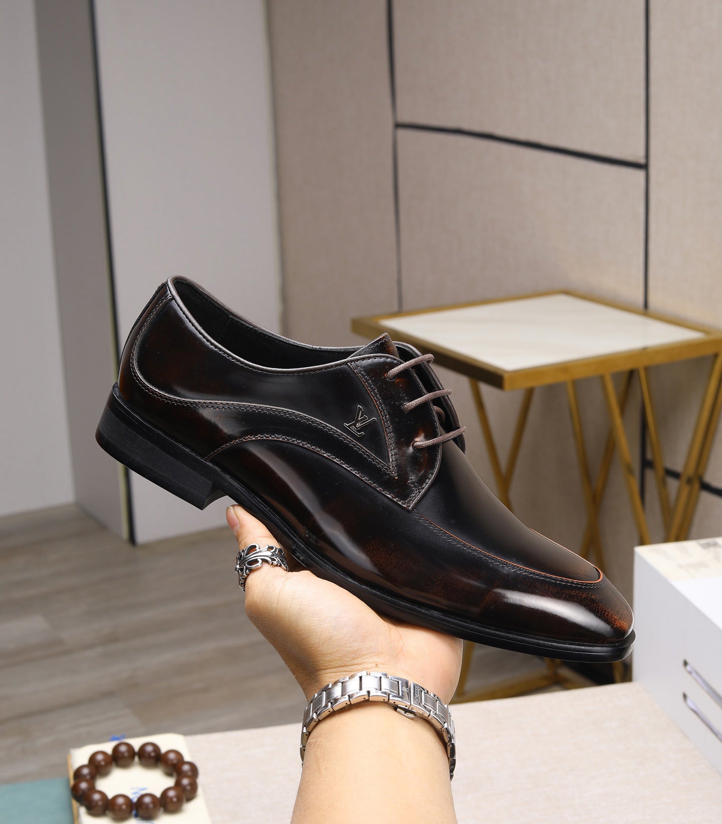 VV Latest formal business leather shoes 26072112